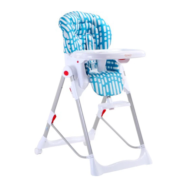 
Quick folding system aluminium baby high chair baby feeding chair 