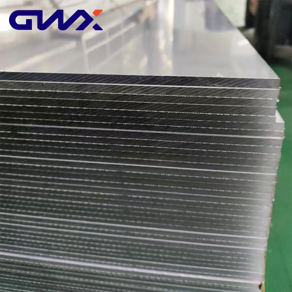 Solid Sun Sheets Unbreakable Fireproof Plastic Glass Polycarbonate Transparent PC roofing Sheet For Canopy Greenhouse