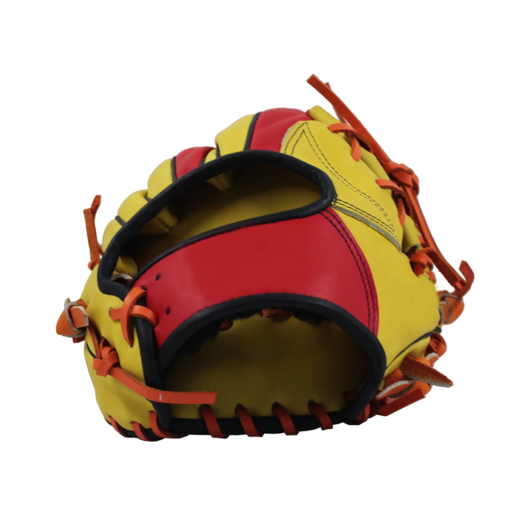 Custom Design Hot Sale Baseball Fielding Glove Cowhide/Kip Leather Baseball Fielding Gloves Softball American Adult Baseball Tra