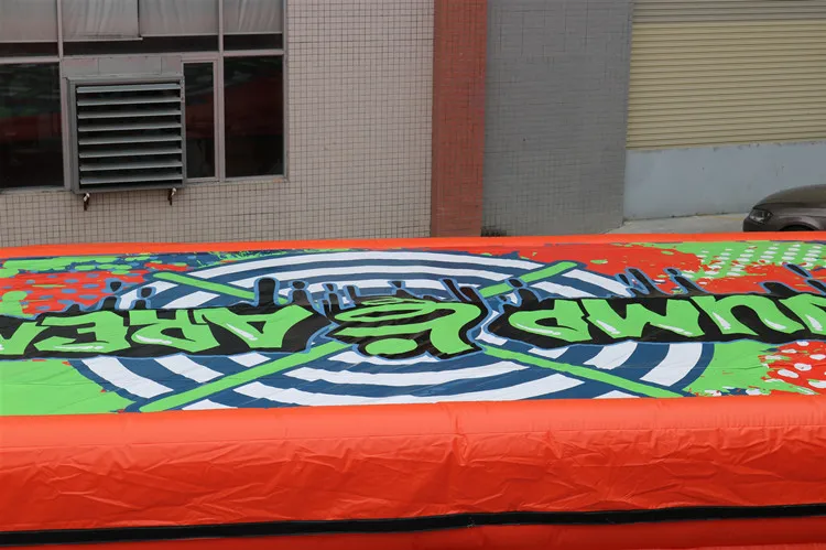 Trampoline Park Freefall Stunt Jump Air Bag Zero Shock Inflatable Jumping Bag