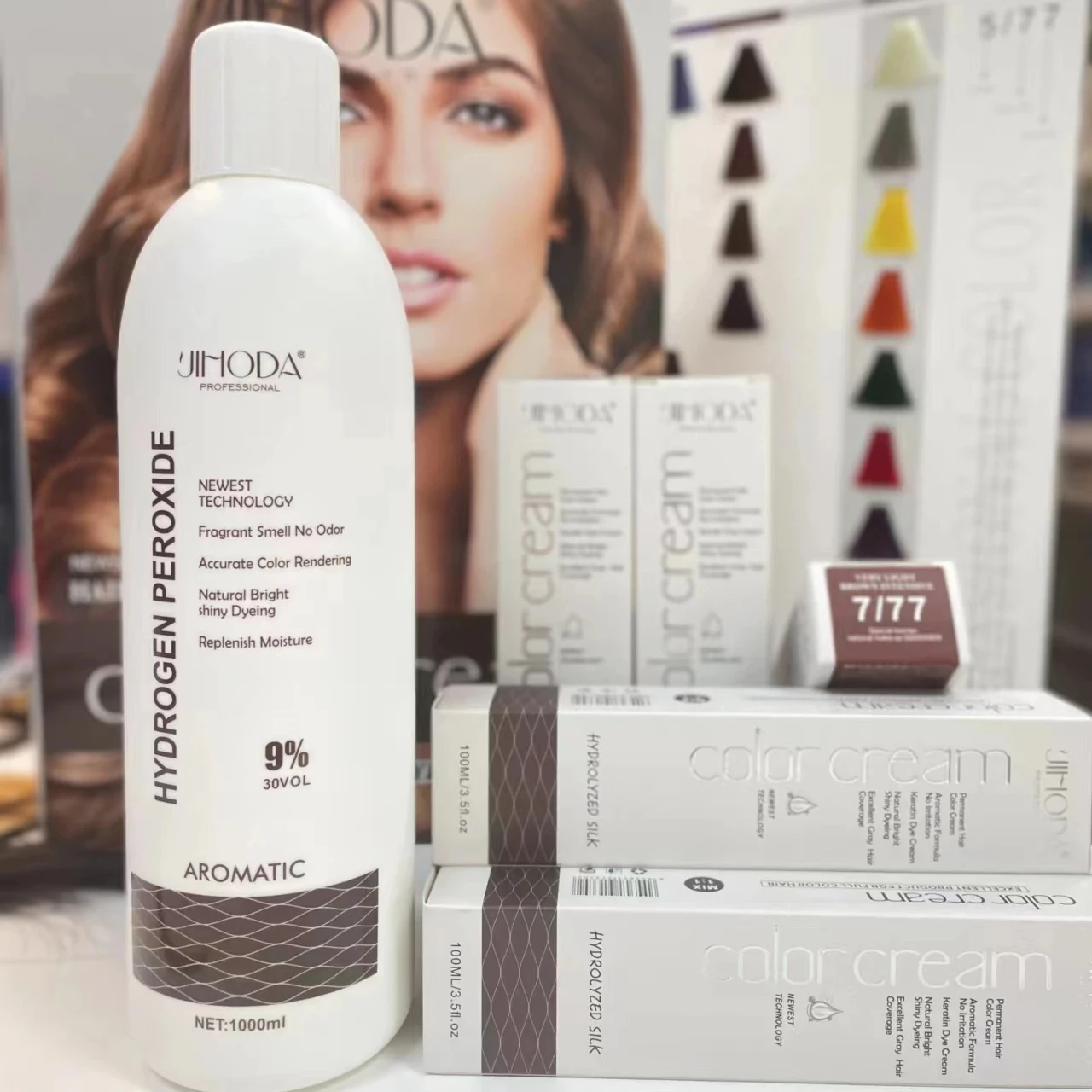 Factory Price No pdd No Ammonia Permanent Hair Color Hair Color Cream