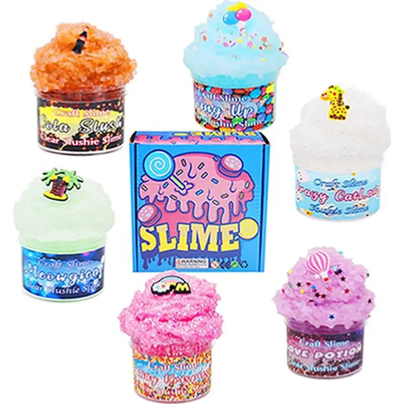 High Quality Cheap Price Rice Slime Slime Crystal Mud Foaming Glue Color Mud Toy Mud