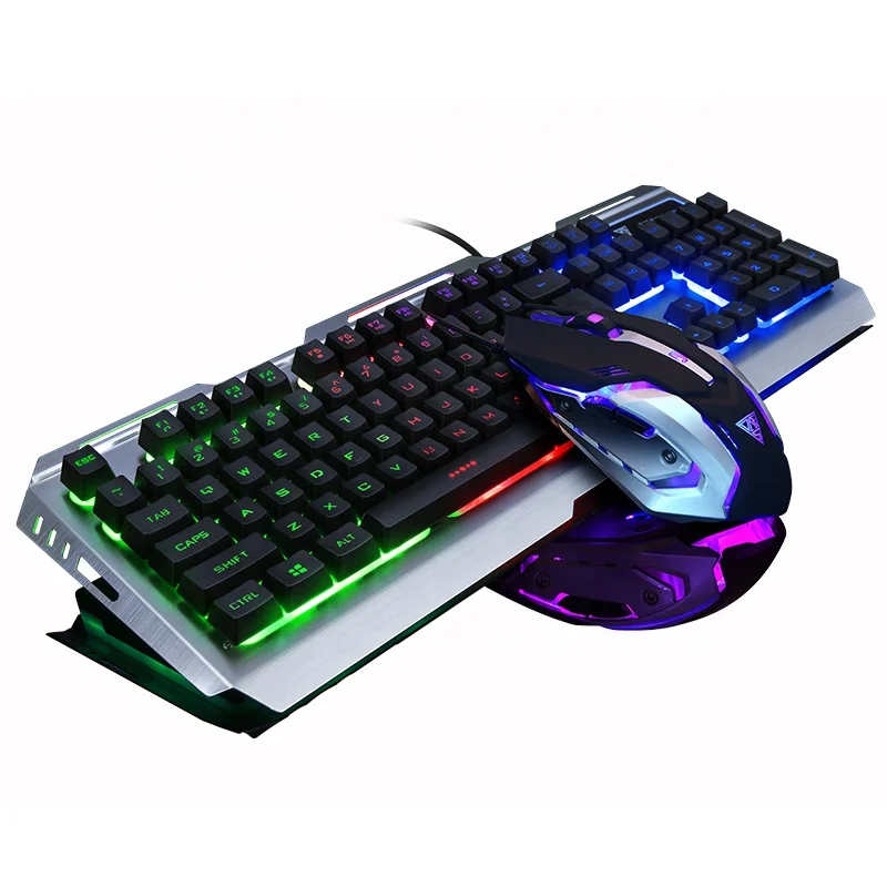  Механический проводной ПК компьютер ноутбук USB rgb игровая