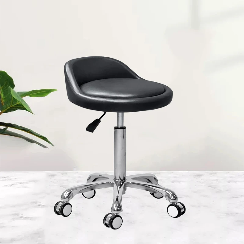 Factory Price Office Beauty Salon Furniture Parts Saloon Stool Chair Accessories Nylon /PU Swivel Wheel Caster