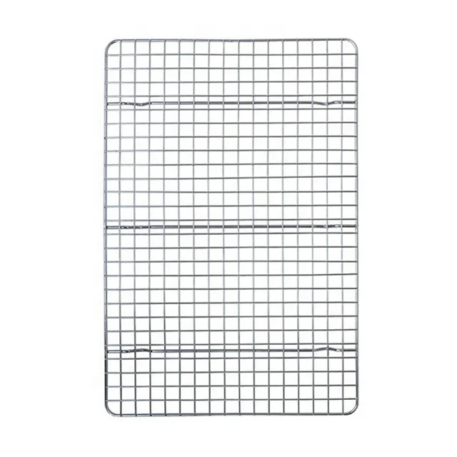 Wholesale Stainless Steel Cooling Tray Baking Rack for Cooking Roasting and Grilling Oven Wire Rack