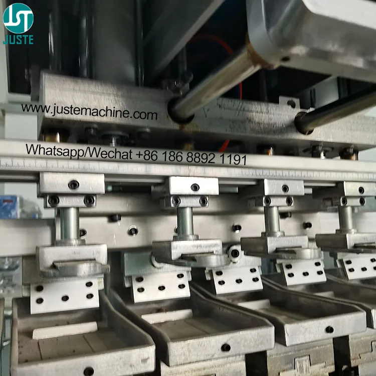 6 Colors Easy Pad Printing Machine Conveyor Semi-Automatic Pad Printer For Wristbands Neck Care Label Nylon Ribbon Micro Sd Card