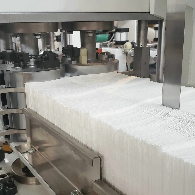 Full Embossing Color Printing Napkin Tissue Folding Machine