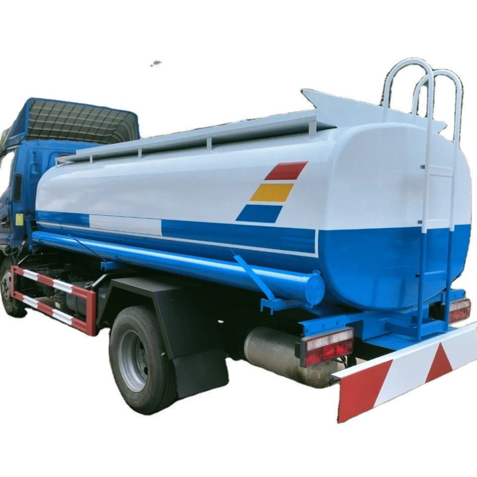4x2 6000 liters Fuel Tanker Oil Refuel Truck Manufacturers Diesel Tanker Trucks