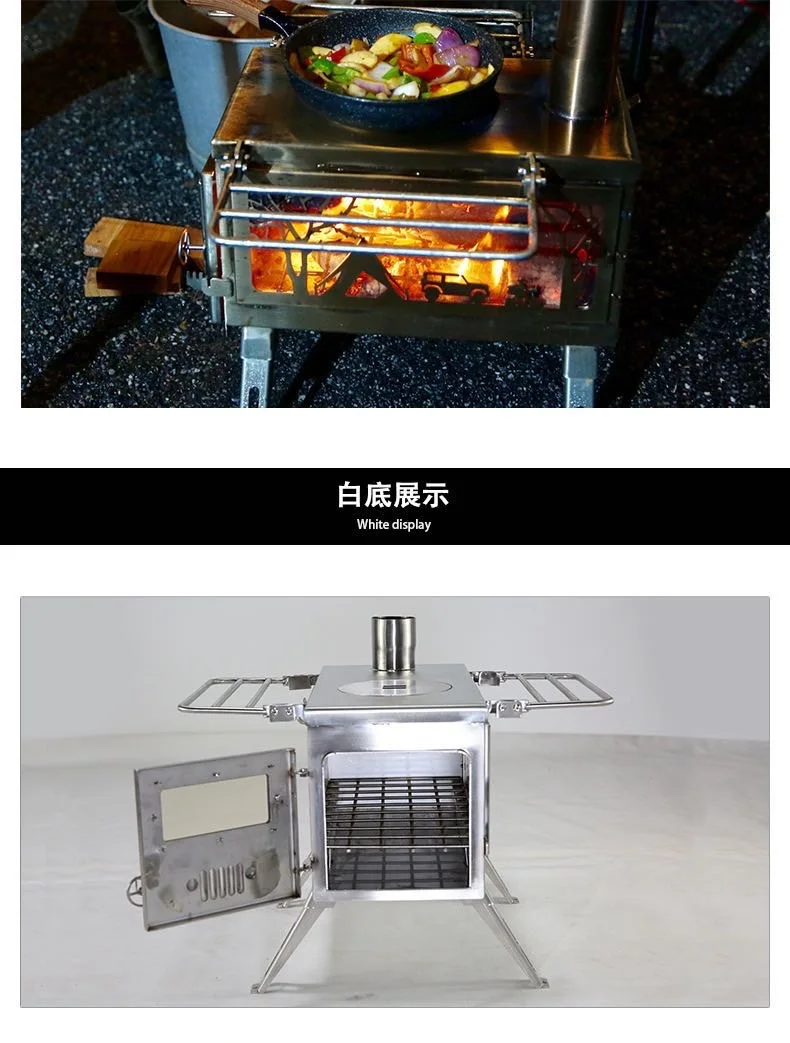 2020 New Design High Quality Eco-friendlysustainable Winnerwell Type Wood Burn Stove for Camping