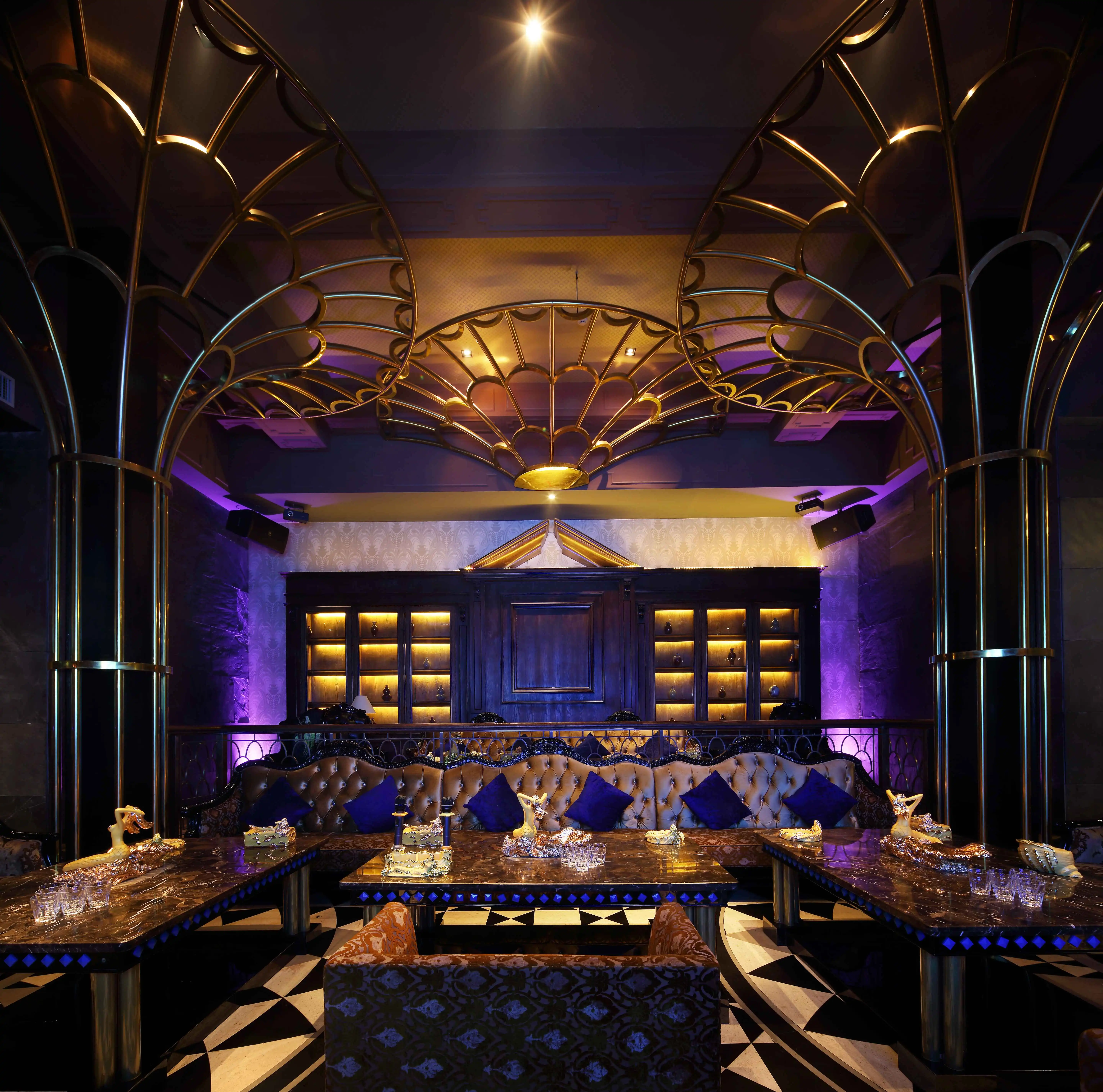 vintage bar furniture, home bar fabric sofa, hotel furniture(CF001)