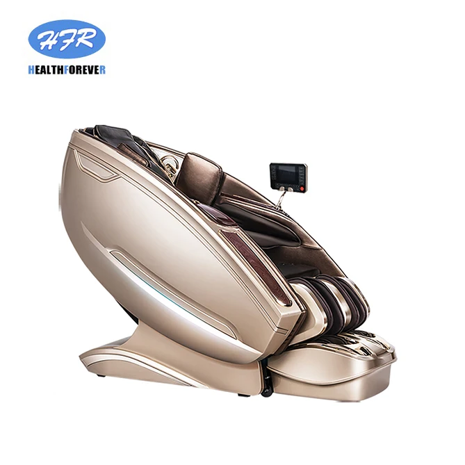 2021 new design SL track 4D zero gravity salon massage chair full body with AI voice function