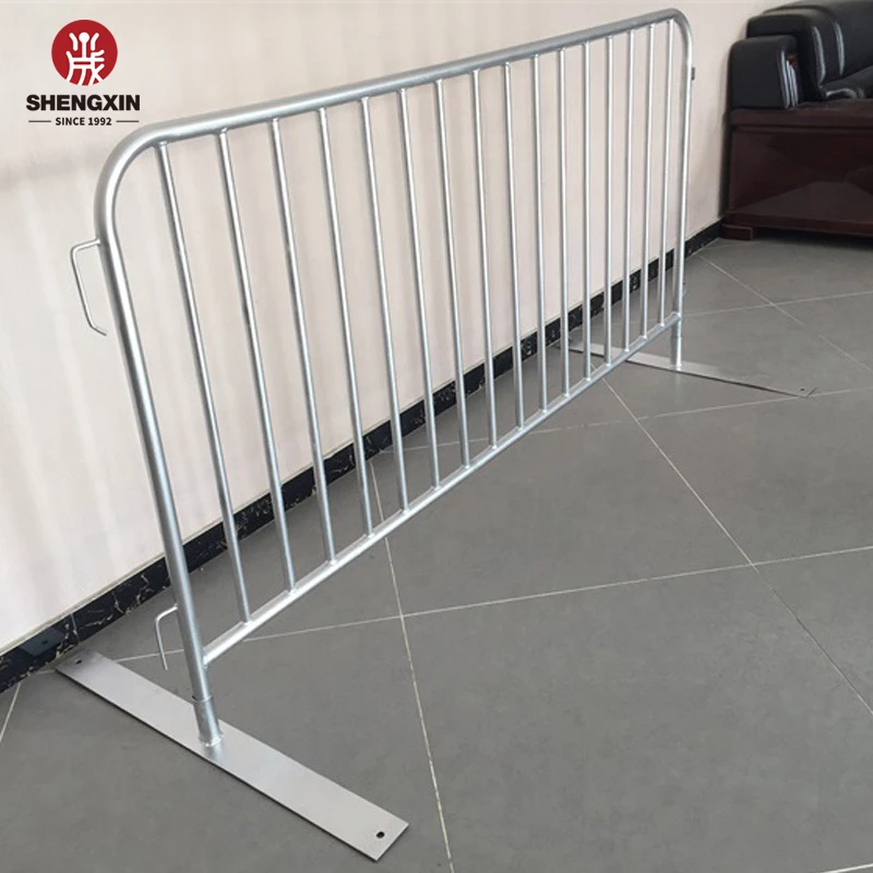Temporary Fence for Crowd Control Metal Barricade 2.5m Long X 1.1m High Pedestrian Barrier Fence