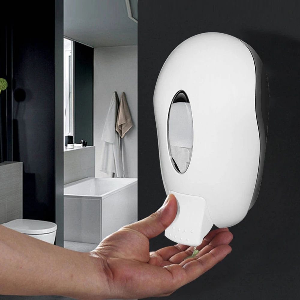 morden automatic conditioner dispensers bottle bathroom luxury shower soap plastic wall mounted shampoo dispenser