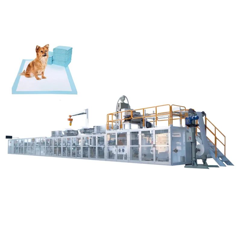 Full Servo Mattress Machine WellDone with Underpad Machine Parts Hygiene Business Manufacturing Plant Customized MOTOR