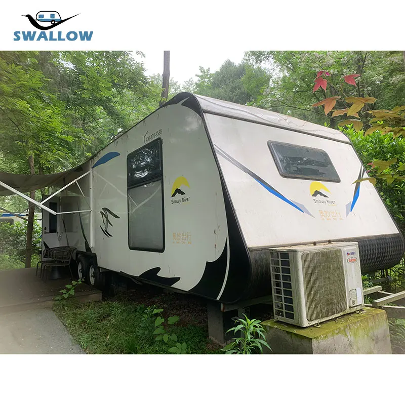 Vintage Trailer Restoration Teardrop Camper Rentals Elevated Luxury RV with ISO Factory Price