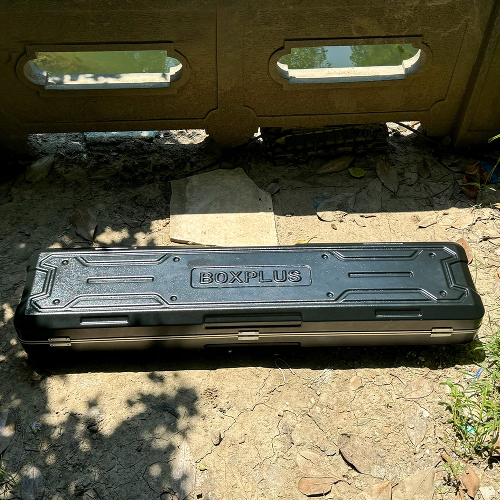 Hot sell outdoor All-Weather Gun Case waterproof instrument case Tactical Carry plastic gun case with custom foam