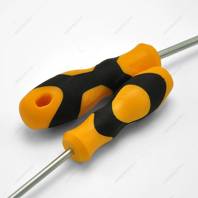 Free Sample 4PCS Slotted And Phillips Stubby Long Handle Double Blub Magnetic Screwdriver Set