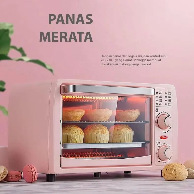 2024 New Mini 13L Electric Oven Household Multi-Function Baking Electric Oven Smart Fruit Drying Electric Oven