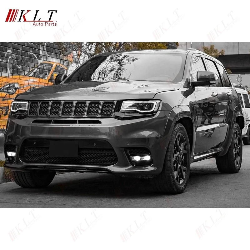 KLT factory price Facelift for 2016-2020 Year JP Upgrade SRT8 Style PP Front Rear Bumper Hood Fender Car Body Kit