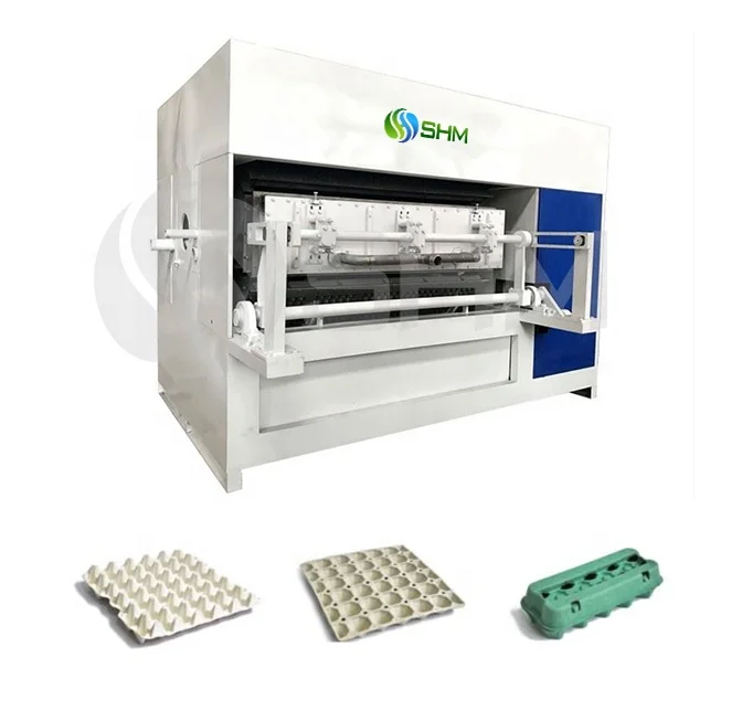 Molded disposable fruit tray shoe tray plate paper making machine from pulp