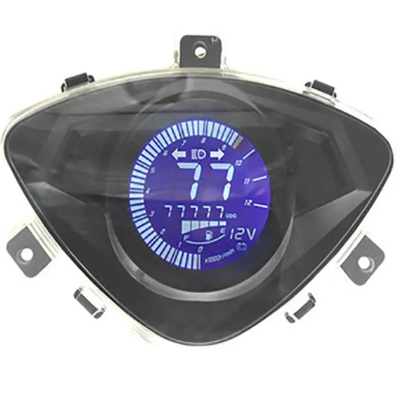 ELECTRONIC LCD DISPLAY FOR MOTORCYCLE CONVERSION INSTRUMENT 12V METER TACHOMETER