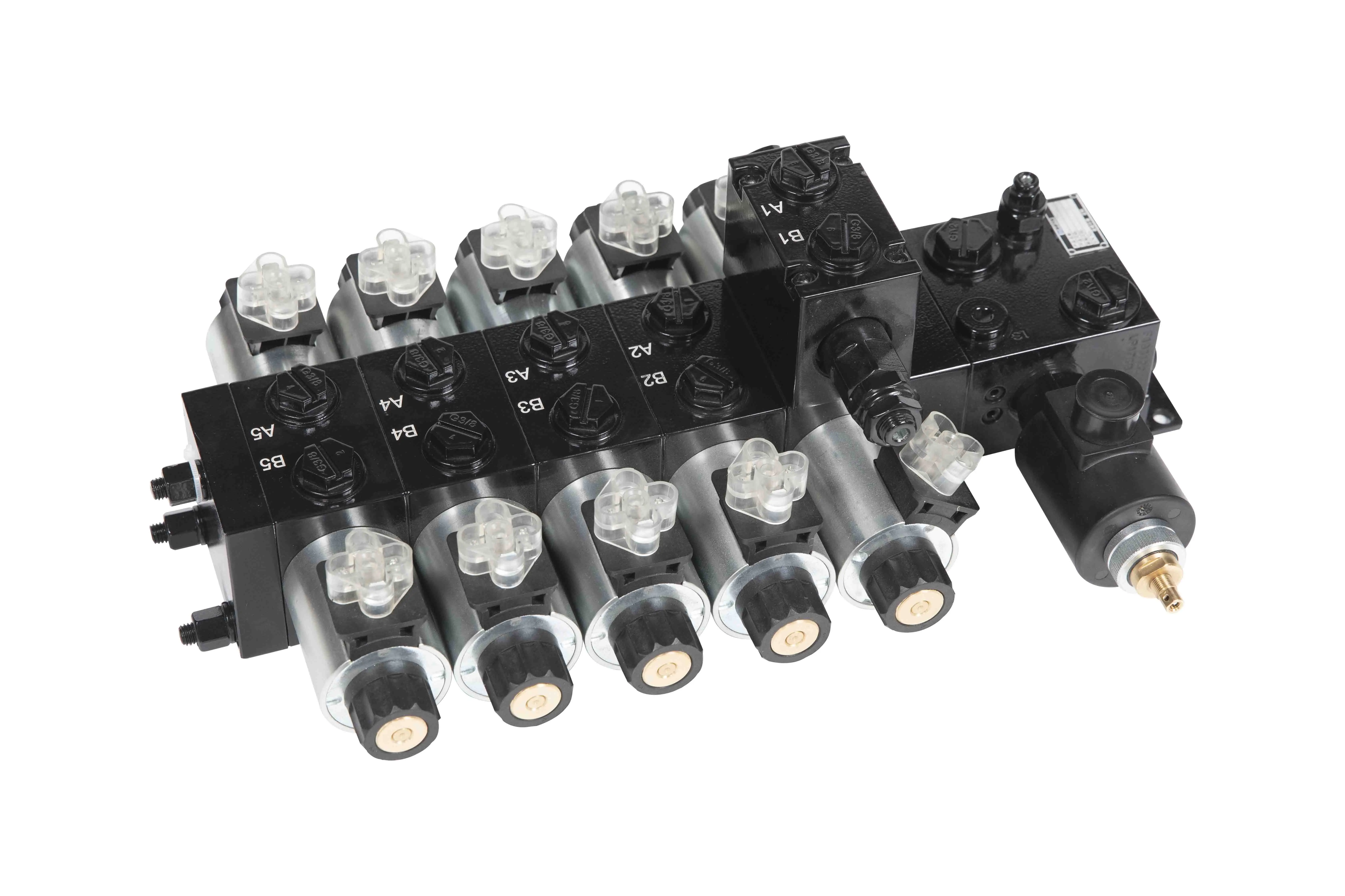 Mini Excavator Electric Controlled 12V Hydraulic Directional Valve Hydraulic Control Valve Product Category