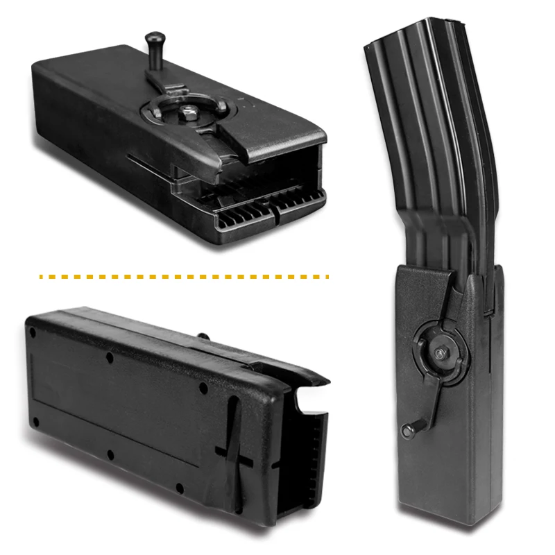  Airsoft Paintball M4 BB Speed Loader 1000 Rounds Hand Crank Military Quick Tactical War game