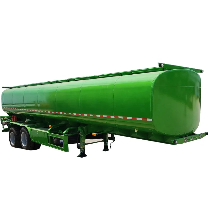 Tanker Trailer Liquid 3 Axle 42000 45000 48000 Liters Diesel Oil Tank Fuel Tanker Truck Semi Trailer For Sale