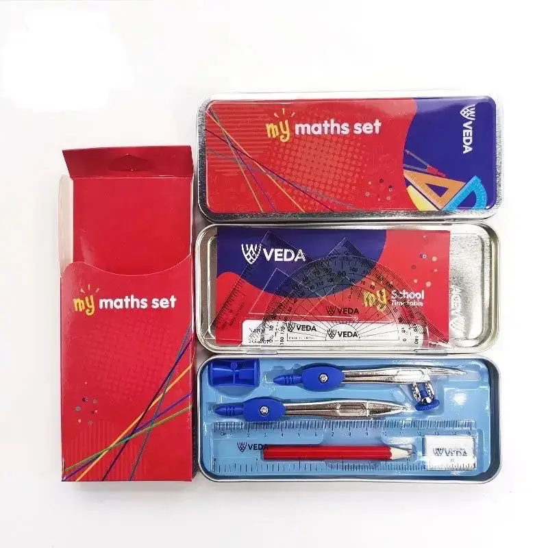 School 11pcs math set  instruments mathematical setHigh quality hot sales back to school  geometry setmath set