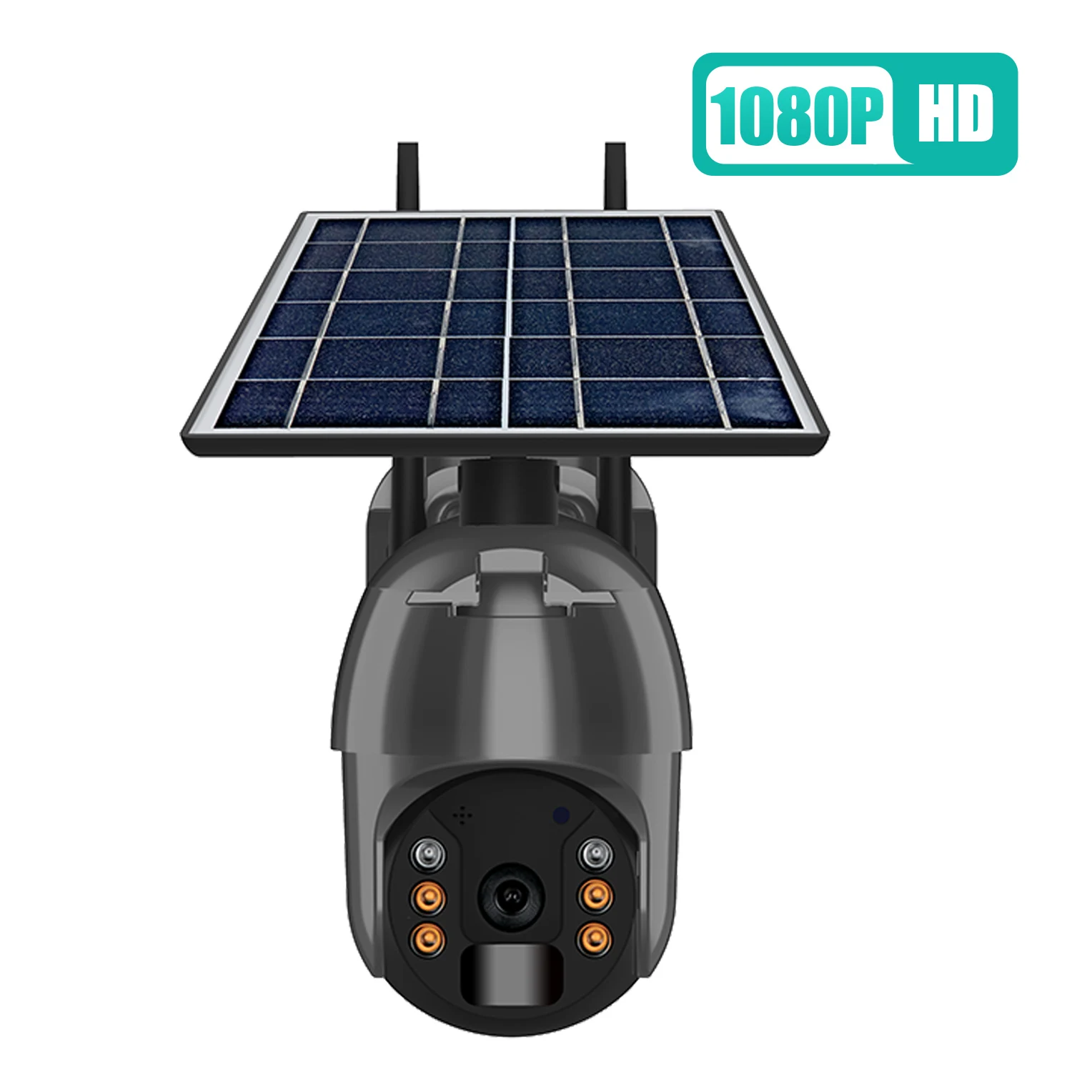 High Quality 1080p 4G 2mp Hd SD Card Cctv Cam with PIR Video Wifi Battery Powered auto tracking Outdoor Ip Solar Camera