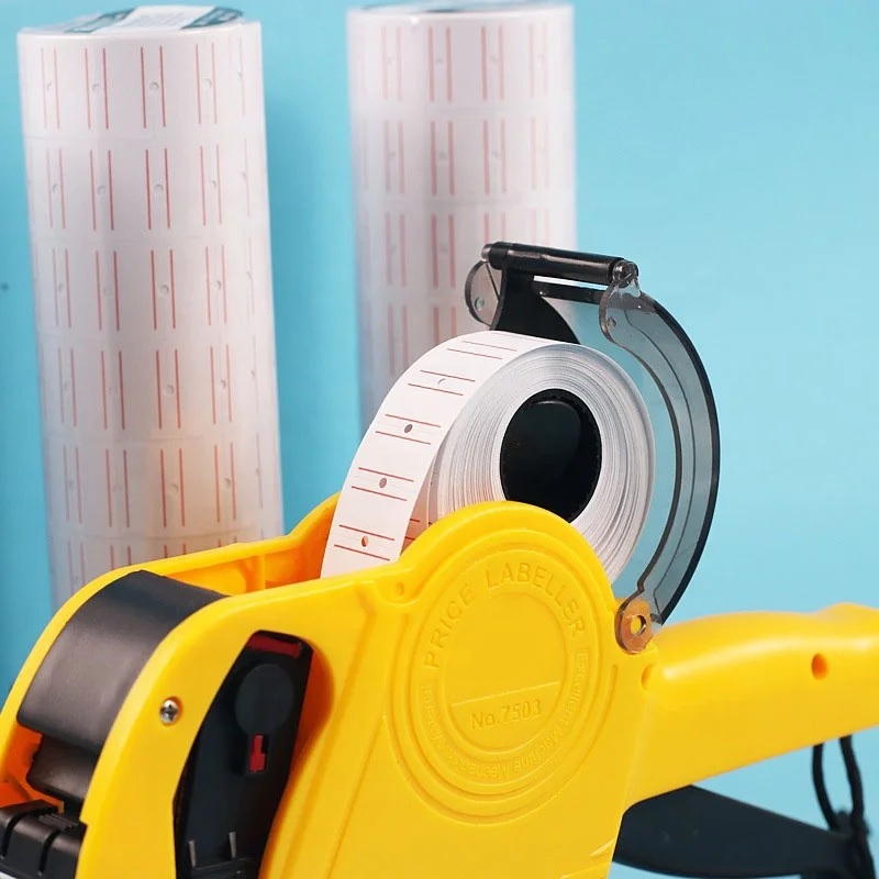 Hot Selling Cheap Price Label Roll For Single Line Label Gun 3210 price tag label sticker