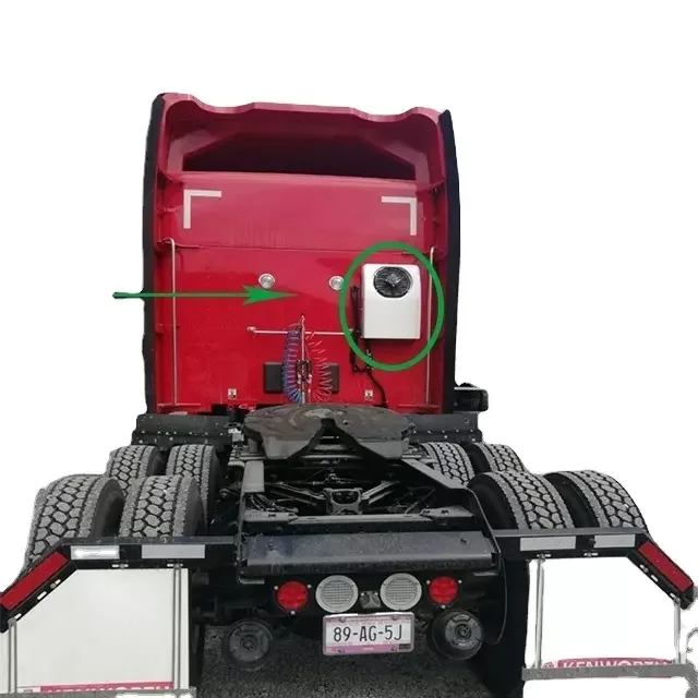 CE TKT-20ES split model of DC 12v dc cheap back wall truck air conditioner DC24v for Truck cabin