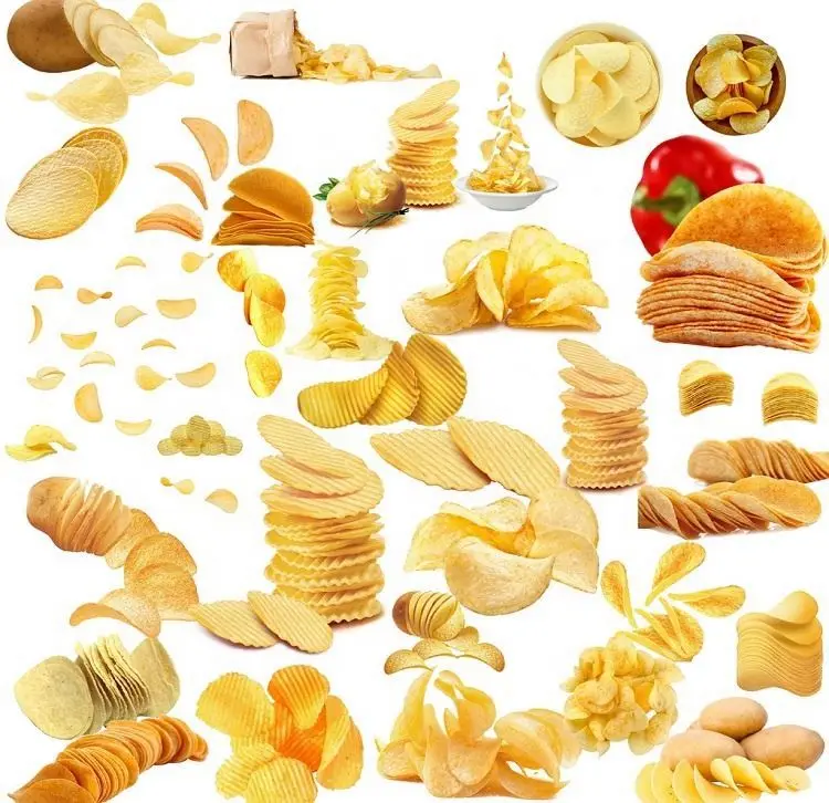 Small Scale Semi Automatic Commercial Machinery To Make Potato Chips Making Equipment Price