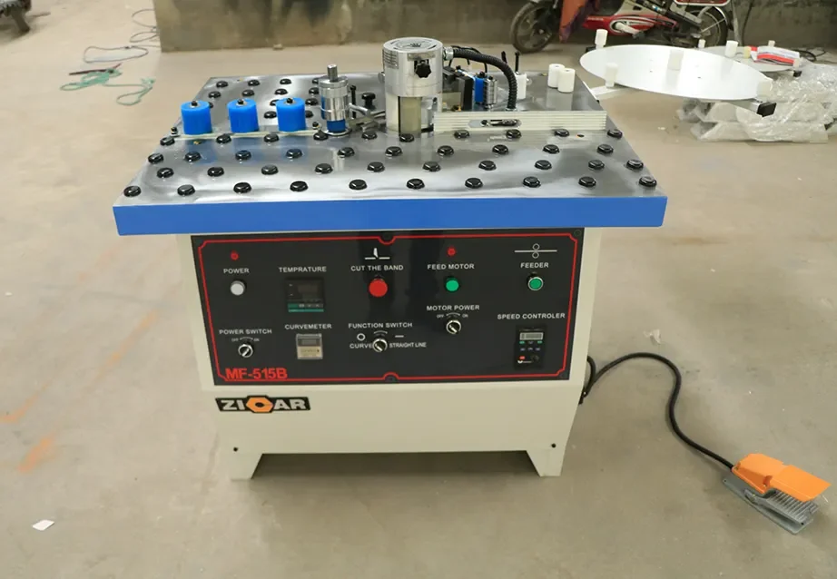 ZICAR maquina de bandas de bordes plywood furniture edgebander trimmer fully automatic edge banding machinery