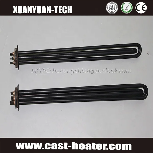 Kettle Electrical Tubular Heater with Flange, Water heater element