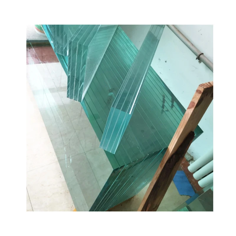 Custom tempered glass manufacturing plant 12 x 33 laminated glass