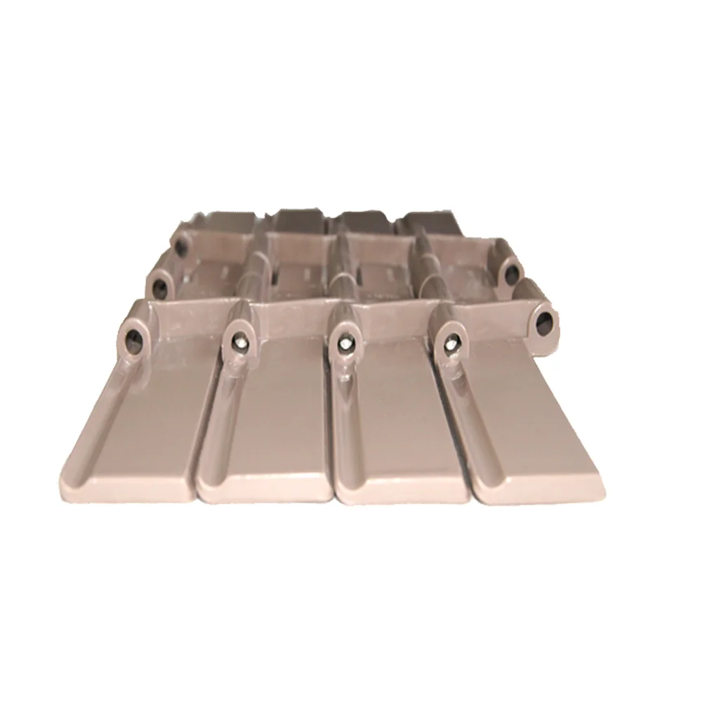 Hot-selling Stainless Steel Pin Mat Double Hinge Plastic Conveyor Flat Top Chain For Food Beverage Industry