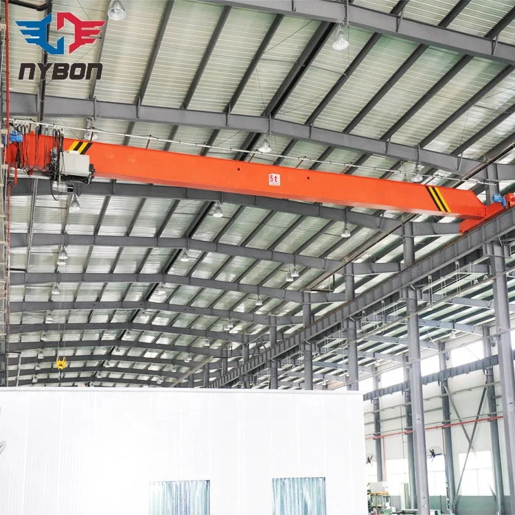 5ton 10 Ton Capacity Explosion Proof Lx Suspended Single Beam Overhead Space-Saving Bridge Crane