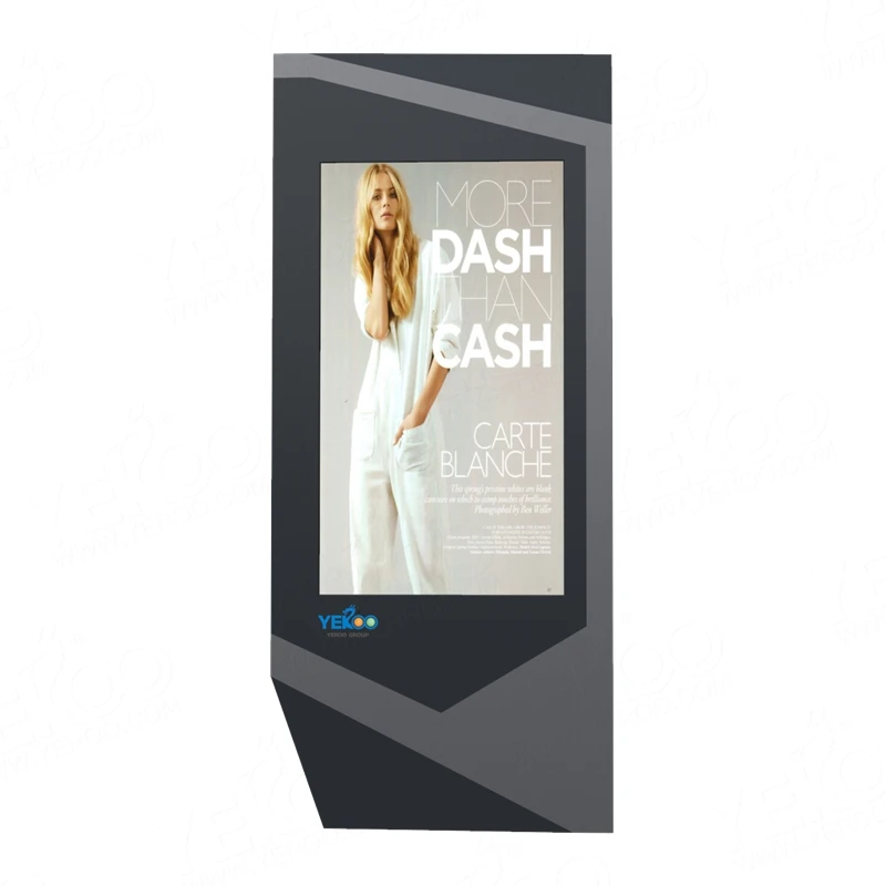 75inch Floor Standing Full Screen Digital Signage Indoor LCD Advertising Display