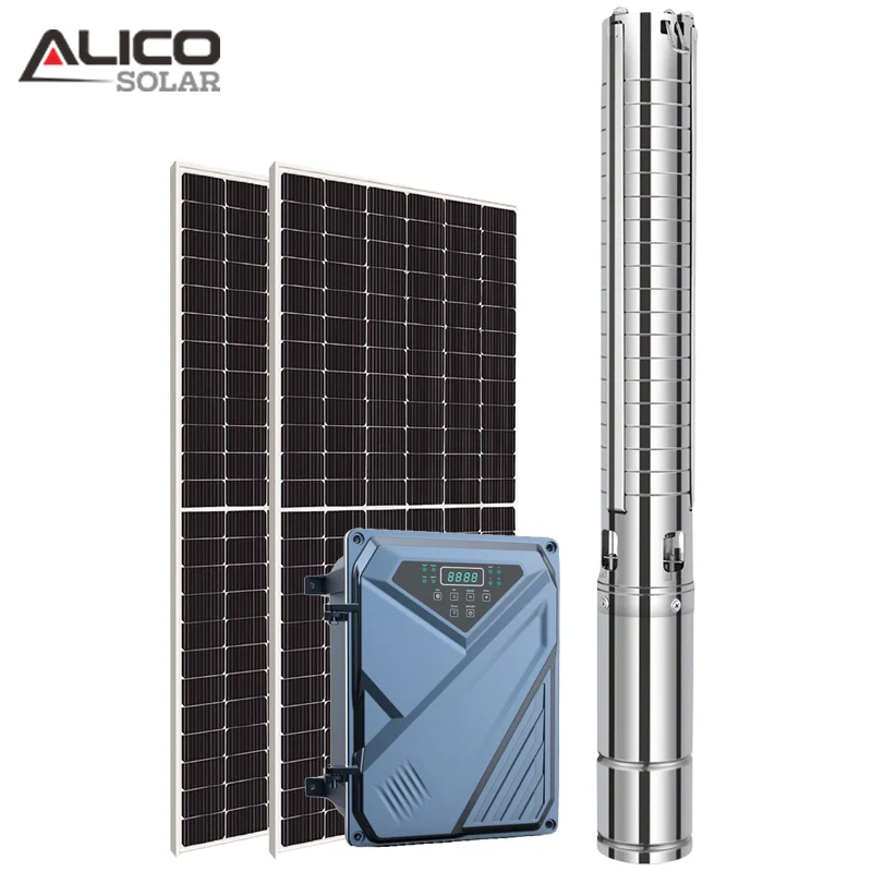 Solar Powered Submersible Water Well Pump System 5hp 10hp 20hp Price