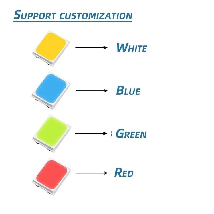 Manufacturer smd led 2835 0.2W white led packaging factory direct 2835 Full Spectrum Surface Light Emitting Diode led