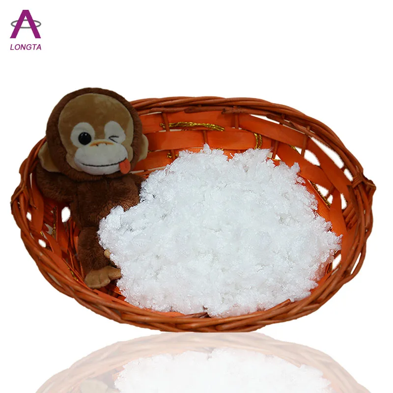 
Recycled hollow conjugated siliconized fiber virgin polyester fiber for filling 