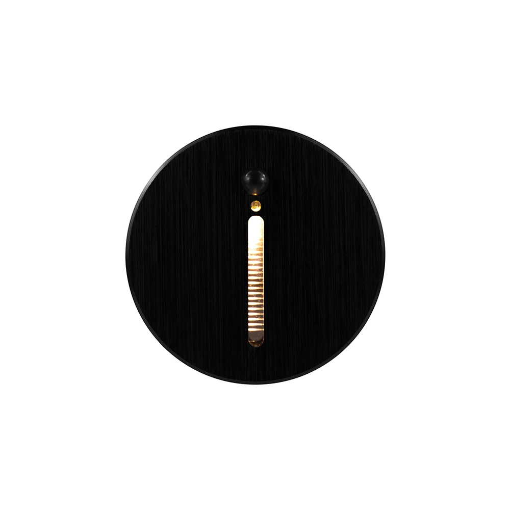 indoor waterproof IP44 mini square recessed motion sensor step lights side staircase led stair wall light