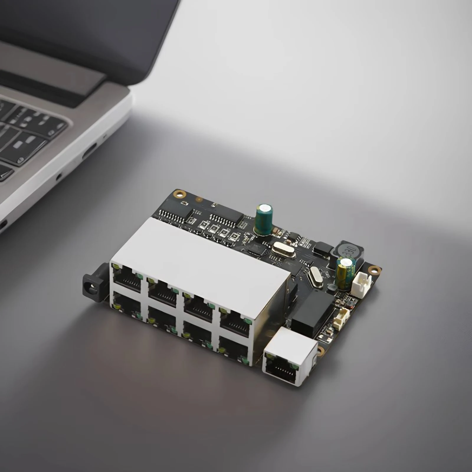 10-портовый модуль коммутатора Ethernet 100 Мбит/с плата проводной сети опционально PoE 48 В для игровой камеры ODM OEM