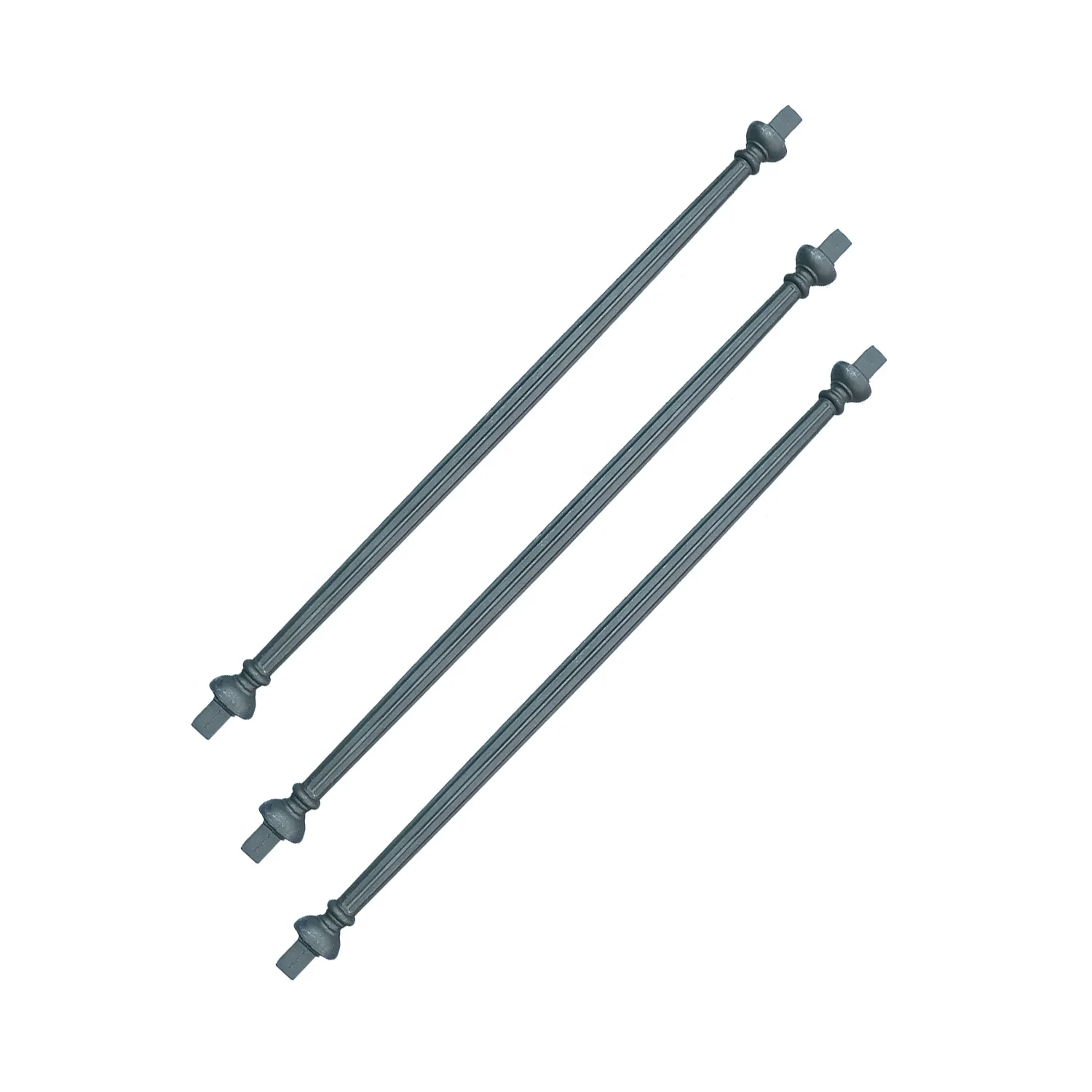 Celia aluminum die casting sand blasted wooden stair spindle baluster