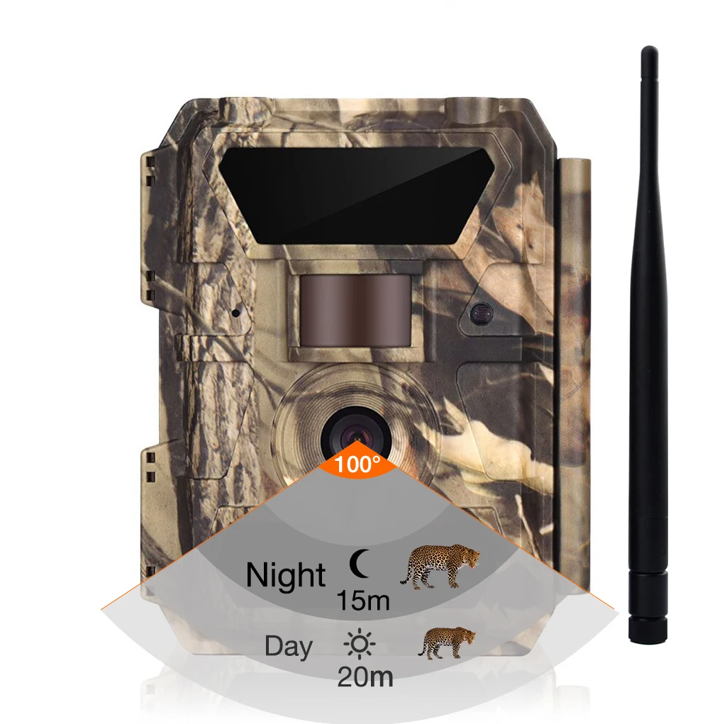 12MP 1080P 3G cellular Deer Trail Hunting Camera with Android & IOS APP