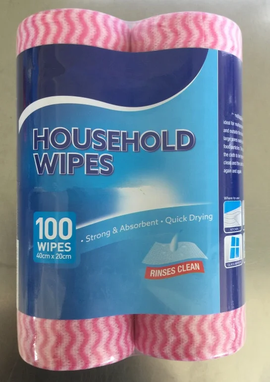 Nonwoven kitchen wipe dish wipes/dry towels household supplies dry wipes