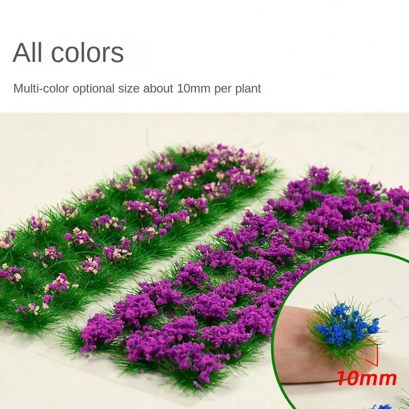 30PCS  Model Tree Grass Bush Material Micro Landscape Simulation Train Layout