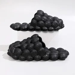 Wholesale new Unisex Bubbles Balls Slippers bubble slides household massage slippers men bubble shoes Lychee slippers