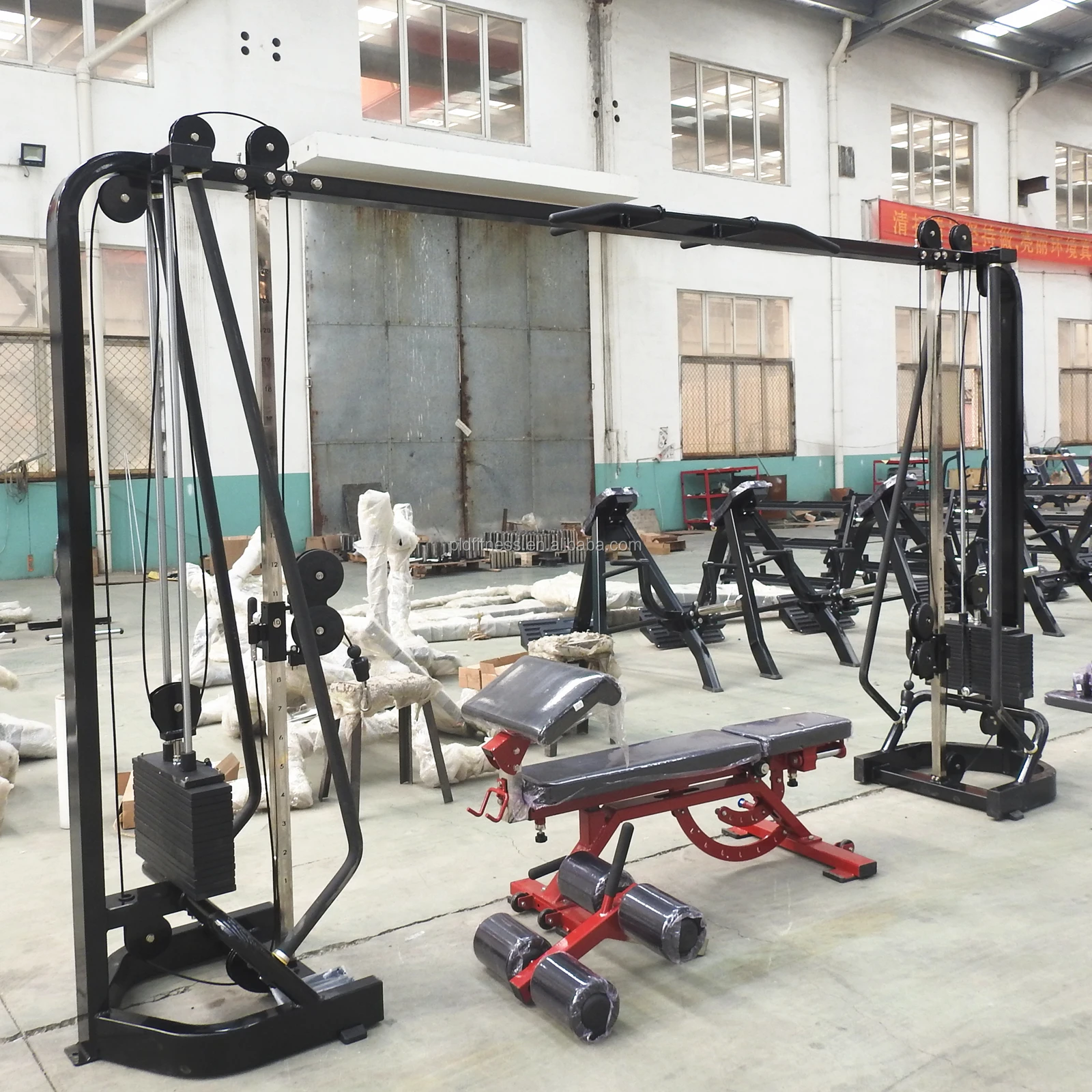 Hot-sale functional trainer gym equipment cable cross over